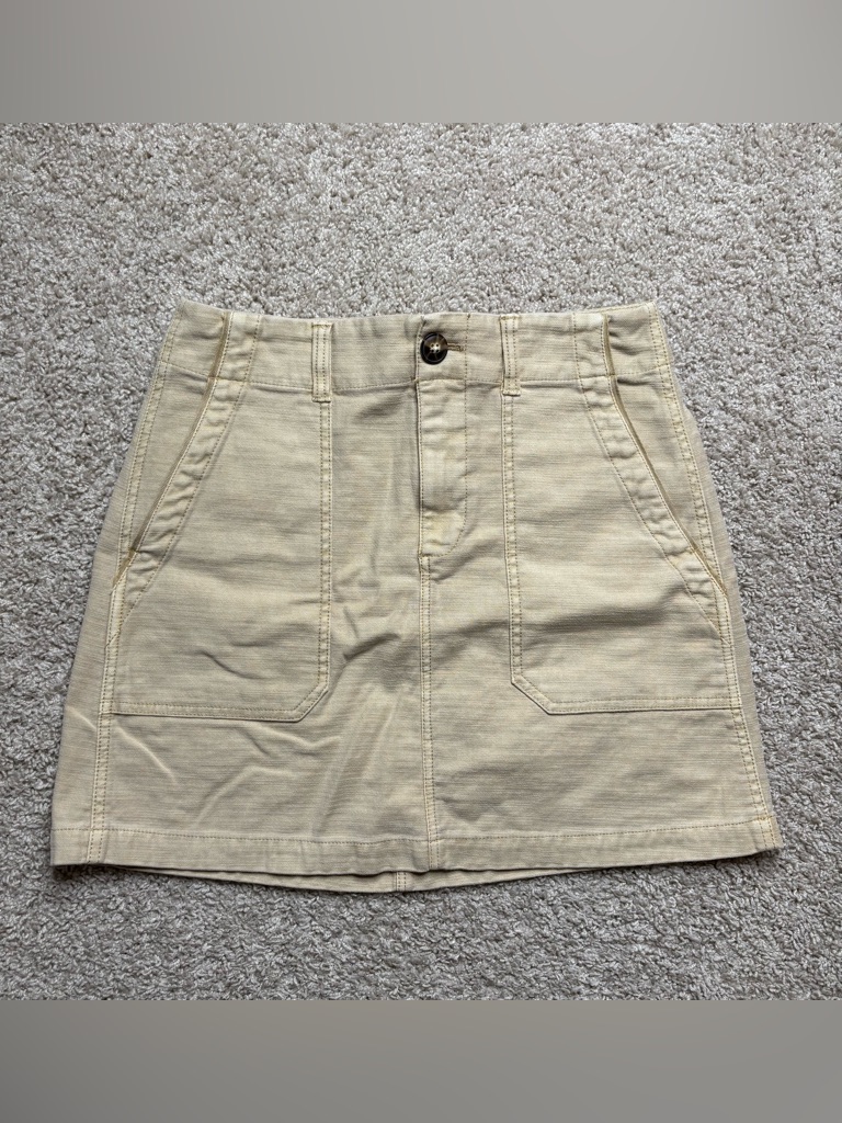 Faherty Stretch Surplus Mini Skirt